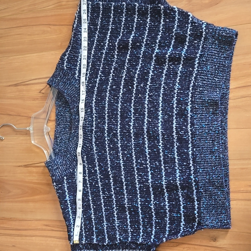 Free People 'Starlight' Striped Pullover Sweater Size SMALL - Picture 9 of 11